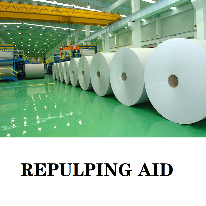 Repulping aid of wet strength paper towel with potassium monopersulfate